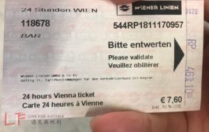 維也納交通票